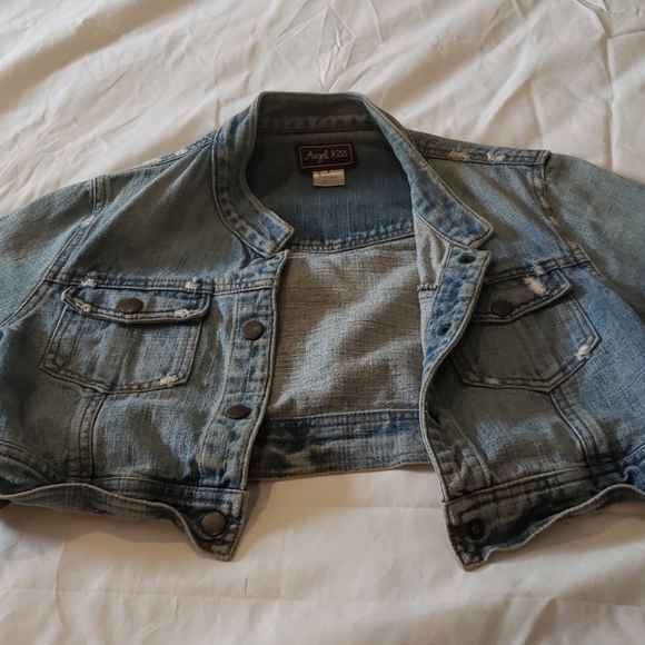 Half jeans jacket - Picture 2 of 3